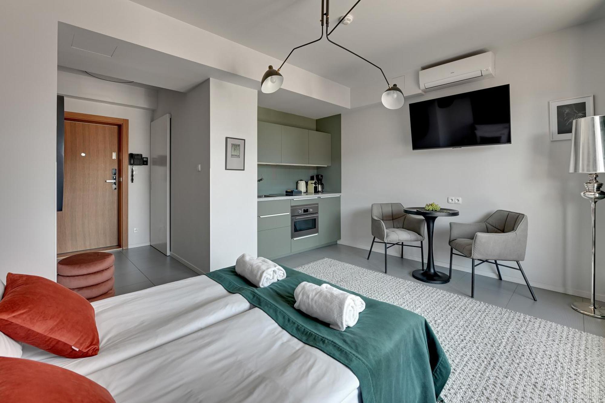 Deo Plaza Riverside & Radisson Spa By Downtown Apartments Gdańsk Pokój zdjęcie