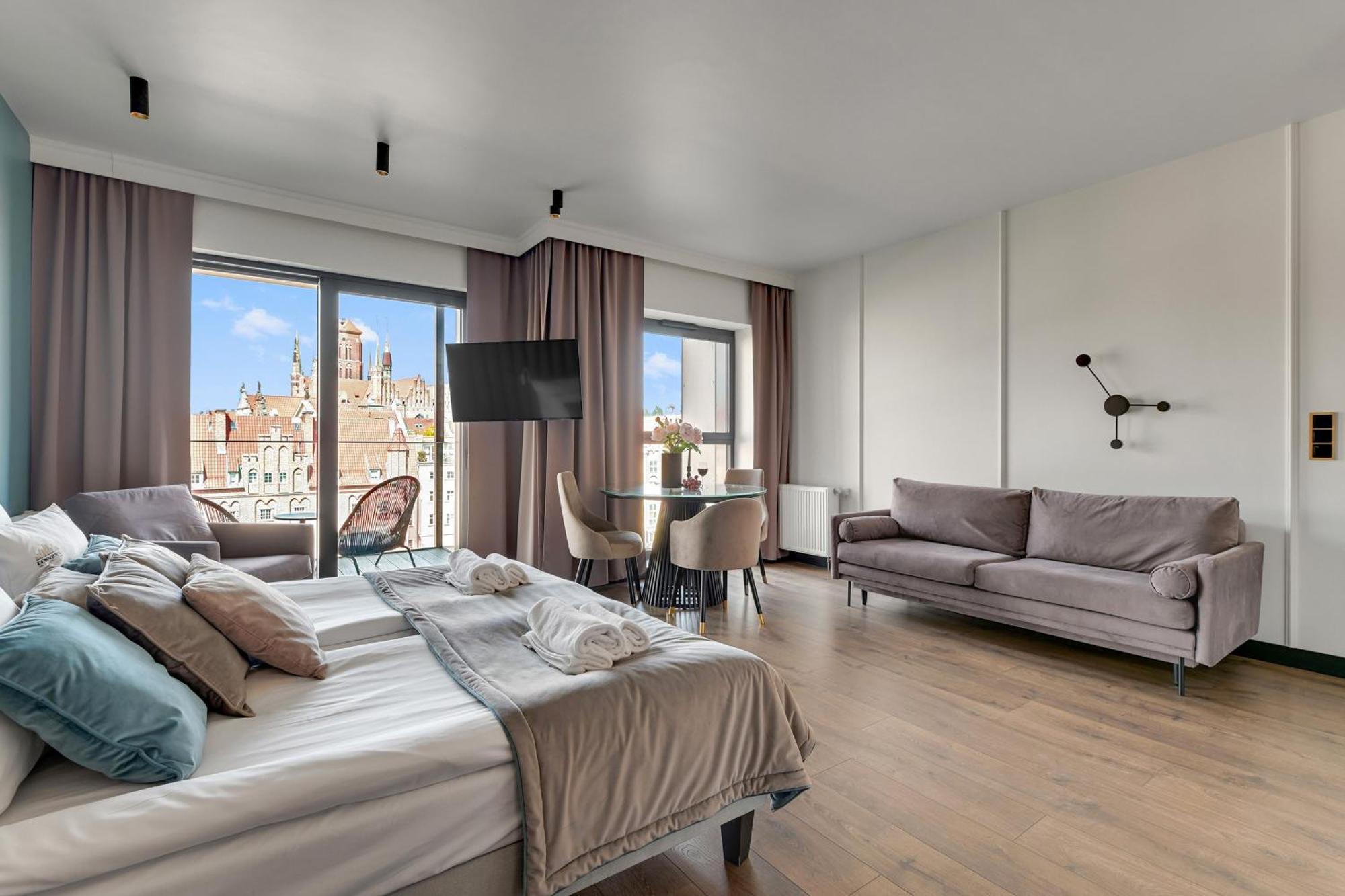 Deo Plaza Riverside & Radisson Spa By Downtown Apartments Gdańsk Pokój zdjęcie